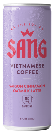 SANG Saigon Cinnamon Oatmilk Latte (12-Pack)